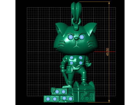 Naughty PANDANT 3D PRINTABLE MODAL 3D Baskı Modeli