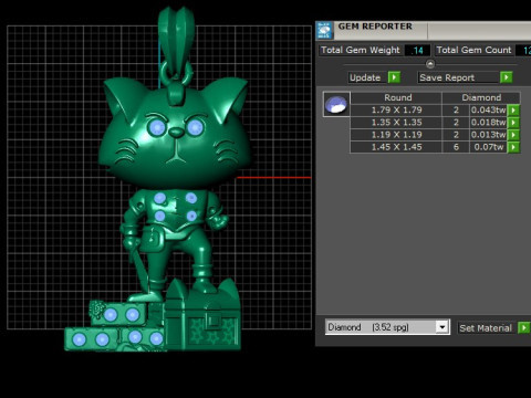 Naughty PANDANT 3D PRINTABLE MODAL 3D Baskı Modeli