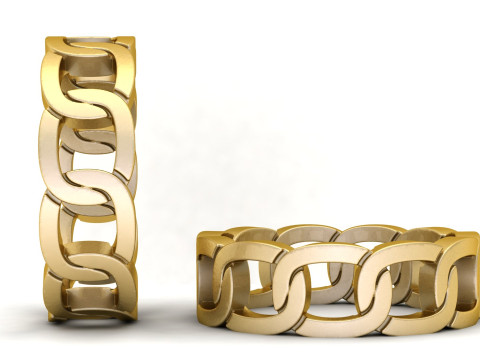 Finger Ring PANDANT 3D PRINTABLE MODAL 3Dプリントモデル