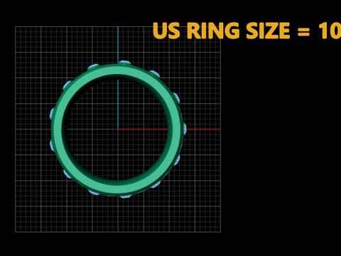 Gents Rings PANDANT 3D PRINTABLE MODAL Modèles 3D en vedette
