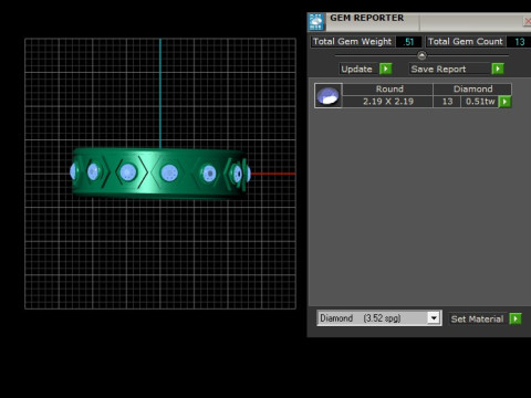 Gents Rings PANDANT 3D PRINTABLE MODAL Modèles 3D en vedette
