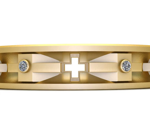 Rings in Austin PANDANT 3D PRINTABLE MODAL 3D Print Model