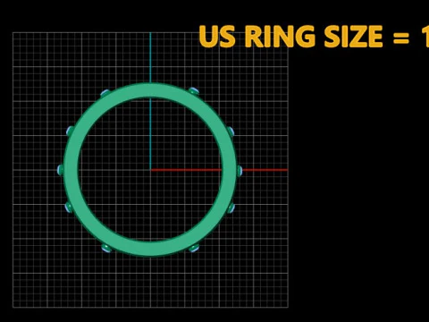 Rings in Austin PANDANT 3D PRINTABLE MODAL 3D Print Model