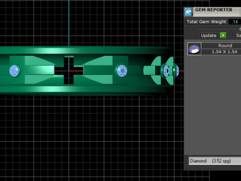 Rings in Austin PANDANT 3D PRINTABLE MODAL Modèles 3D en vedette