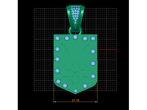 Solitaire RING PANDANT 3D PRINTABLE MODAL 3D Print Model