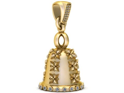 GOLDEN CAR PANDANT 3D PRINTABLE MODAL 3D 打印模型