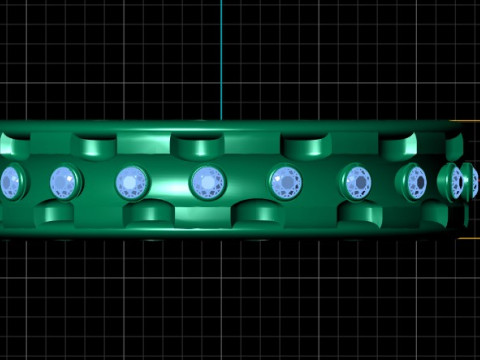 Jaxon RING PANDANT 3D PRINTABLE MODAL 3D Druckmodell