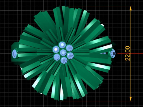 FOLLOR PANDANT 3D PRINTABLE MODAL 3D Принт Модель