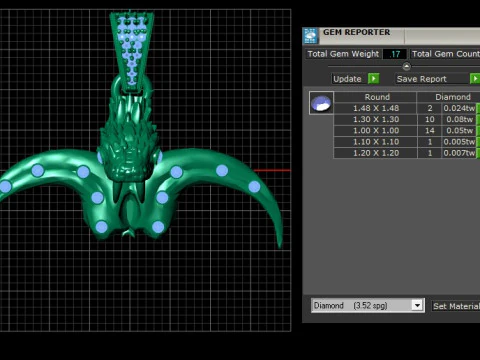 Junipurr PANDANT 3D PRINTABLE MODAL 3D Print Model