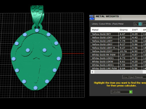 ZHUKOU PANDANT 3D PRINTABLE MODAL 3D प्रिंट मॉडल