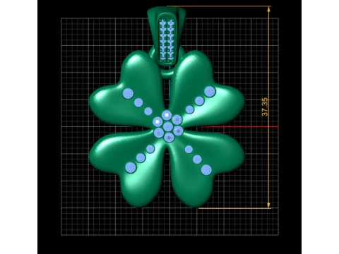 Stylish follower PANDANT 3D PRINTABLE MODAL 3D Print Model