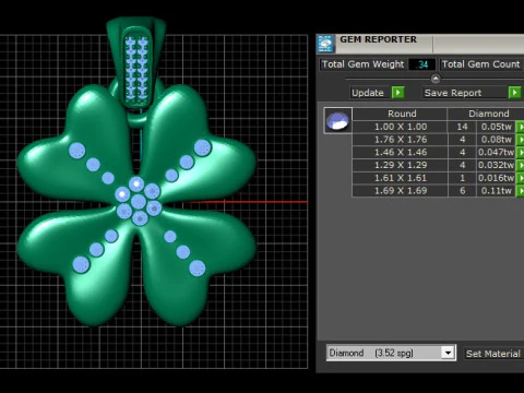 Stylish follower PANDANT 3D PRINTABLE MODAL 3D Print Model