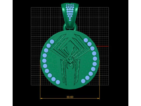 Stylish heart PANDANT 3D PRINTABLE MODAL 3D Print Model