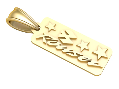 Atoztide 맞춤형 PANDANT 3D 인쇄 가능 모달 3D 프린트 모델