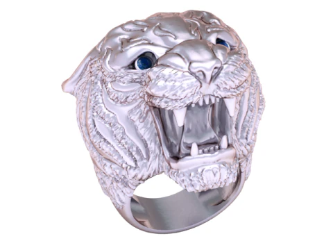LION RING PANDANT 3D PRINTABLE MODAL 3D Print Model
