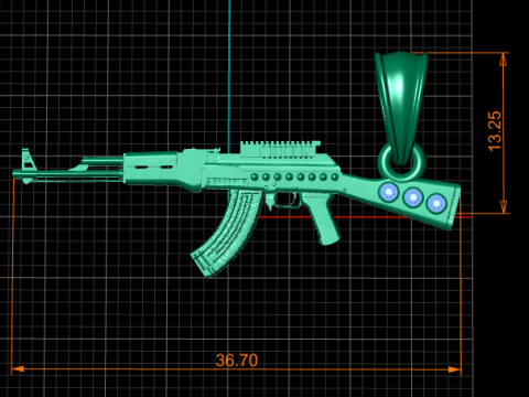 Heavstjer Wonlines PANDANT 3D PRINTABLE MODAL Modèles 3D en vedette