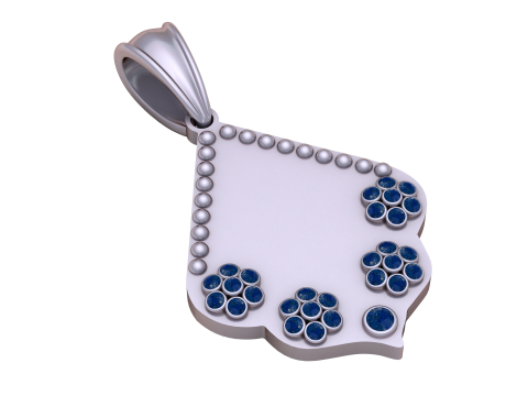 Vazhai Seppu PANDANT 3D PRINTABLE MODAL 3Dプリントモデル