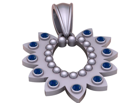 Brooch PANDANT 3D PRINTABLE MODAL 3D Print Model