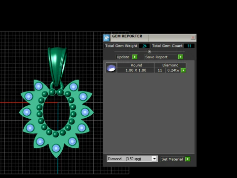Brooch PANDANT 3D PRINTABLE MODAL 3D Print Model
