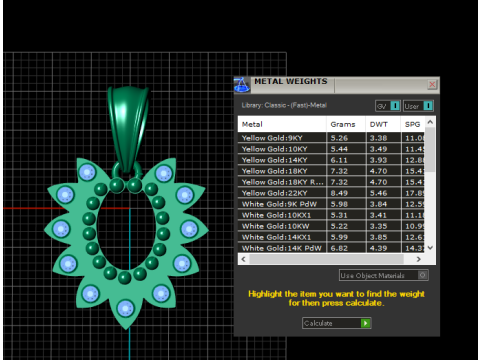Brooch PANDANT 3D PRINTABLE MODAL 3D Print Model