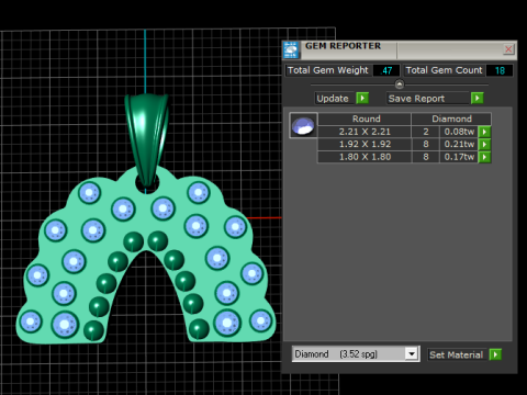 HORSE PANDANT 3D PRINTABLE MODAL 3Dプリントモデル