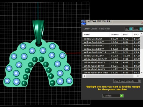 HORSE PANDANT 3D PRINTABLE MODAL 3Dプリントモデル