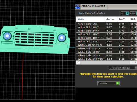 WARD PANDANT 3D PRINTABLE MODAL Modelo de impresión 3D