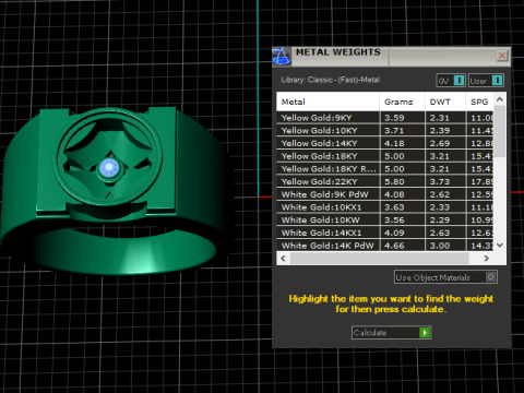 STYLISH RING PANDANT 3D PRINTABLE MODAL Modèles 3D en vedette