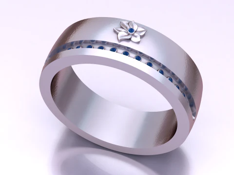 ROUND RING PANDANT 3D PRINTABLE MODAL 3D Print Model