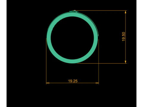 ROUND RING PANDANT 3D PRINTABLE MODAL 3D Print Model