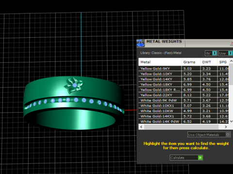 ROUND RING PANDANT 3D PRINTABLE MODAL 3D Принт Модель