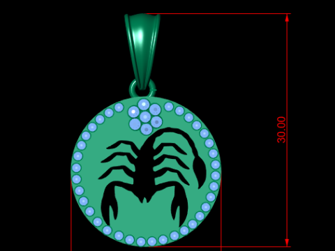 Featured PANDANT 3D PRINTABLE MODAL 3D प्रिंट मॉडल