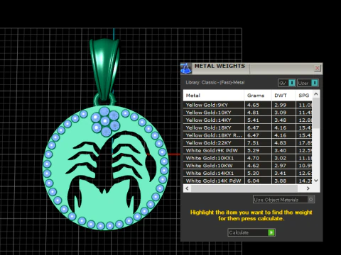 Featured PANDANT 3D PRINTABLE MODAL 3D Print Model