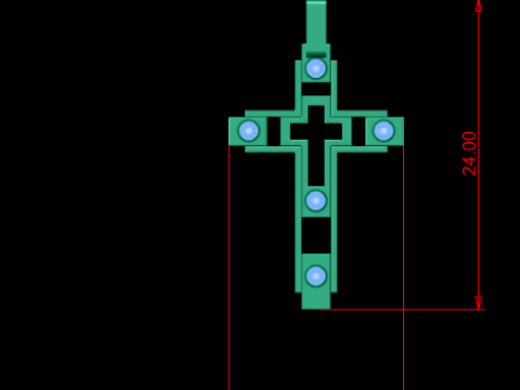 Zodiac Scorpio Pendant PANDANT 3D PRINTABLE MODAL 3Dプリントモデル