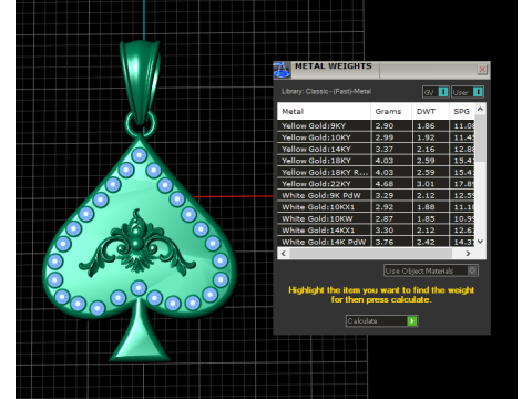 Taliya Gittleman PANDANT 3D PRINTABLE MODA Modello di stampa 3D