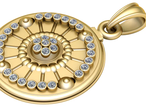 Сферична 3D-ПІДВІСНА МОДЕЛЬ Oppule ДЛЯ ДРУКУ 3D Принт Модель