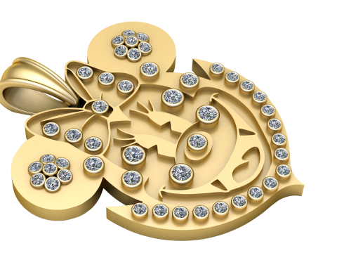 Harsha Ghiya PANDANT 3D PRINTABLE MODAL 3D Print Model