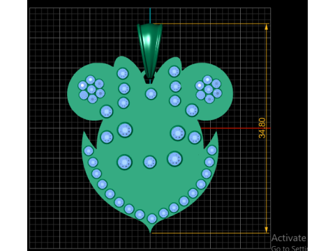 Harsha Ghiya PANDANT 3D PRINTABLE MODAL 3D Принт Модель