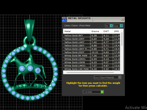 Winged Globe PANDANT 3D PRINTABLE MODAL 3D Принт Модель