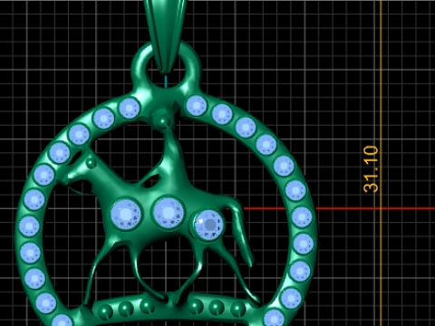 Winged Globe PANDANT 3D PRINTABLE MODAL 3D Принт Модель
