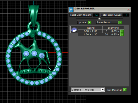 Winged Globe PANDANT 3D PRINTABLE MODAL 3D Принт Модель
