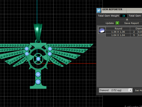 GWOOD Anarchy PANDANT 3D PRINTABLE MODAL 3D Baskı Modeli