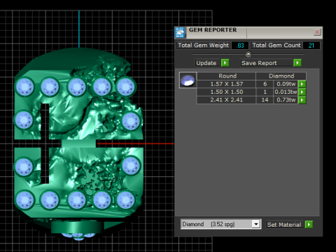 JAJAFOOK RING PANDANT 3D PRINTABLE MODAL 3D Baskı Modeli