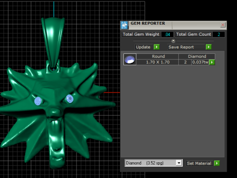 Energinox PANDANT 3D PRINTABLE MODAL 3D 打印模型