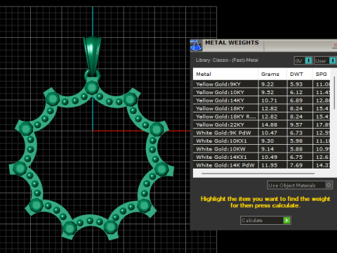Italian Band PANDANT 3D PRINTABLE MODA 3D Print Model