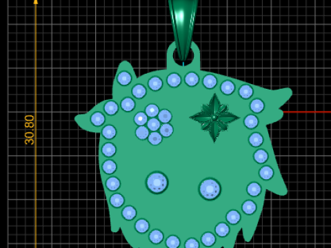 Shiva Linga PANDANT 3D PRINTABLE MODAL Modello di stampa 3D