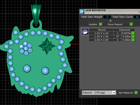 Shiva Linga PANDANT 3D PRINTABLE MODAL Modello di stampa 3D