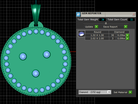VASSAGO Celtic Spiral PANDANT 3D PRINTABLE MODAL Model Cetak 3D