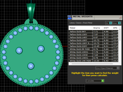 VASSAGO Celtic Spiral PANDANT 3D PRINTABLE MODAL Model Cetak 3D