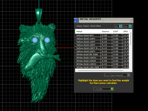 Grizzly Griptape PANDANT 3D PRINTABLE MODAL 3D Print Model